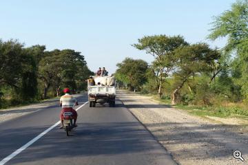 Unterwegs nach Monywa