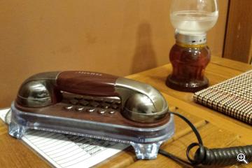 Hotelzimmer in Myanmar, Detail