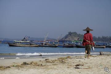 Ngapali Beach in Burma