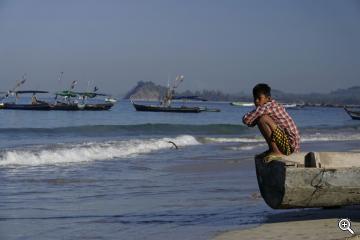 Ngapali Beach in Myanmar