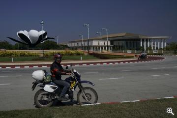 Naypyidaw, die neue Hauptstadt von Myanmar