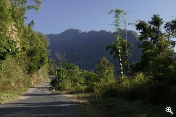 Strasse durch die Berge, Myanmar