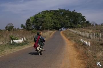Mit dem Motorrad nach Kakku