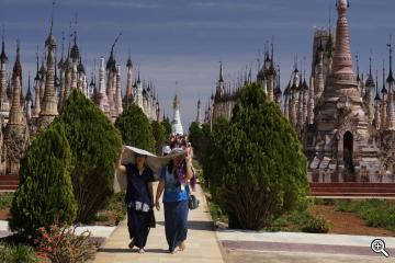 Kakku Pagoden in Burma