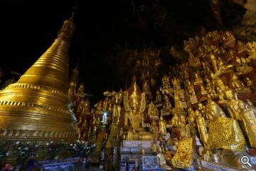 Pindaya Höhle in Myanmar