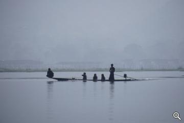 Boot auf dem Inle See