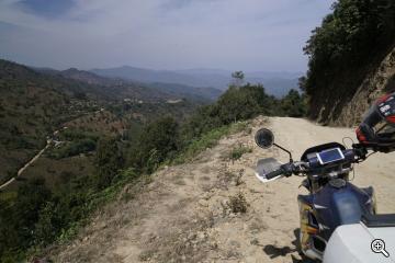 Strasse bei Hsipaw, Myanmar
