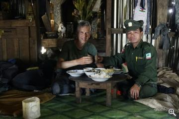 Mittagessen mit dem General