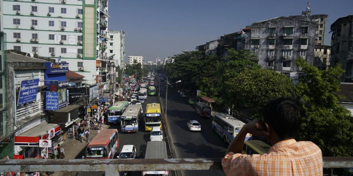 Rangun, ehemalige Hauptstadt von Myanmar