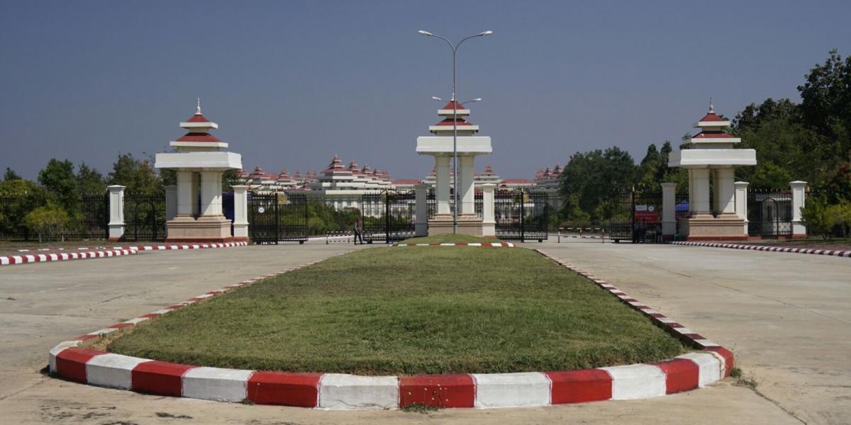 Naypyidaw, die neue Hauptstadt von Myanmar